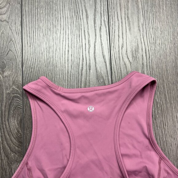 Lululemon Pink Nulux Racerback Tank Top Athletic Medium - Picture 5 of 8